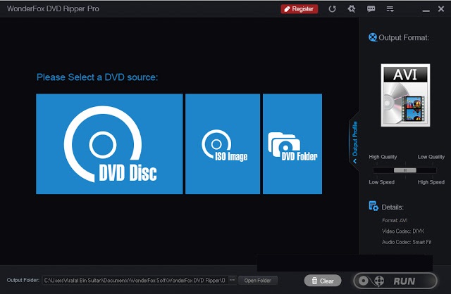 WonderFox DVD Ripper Pro 26.7, Ripea DVDs con velocidad rápida sin pérdida de calidad